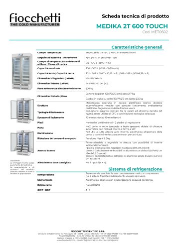 MEDIKA 2T 600 ECT-F TOUCH