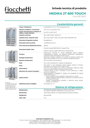 MEDIKA 2T 600 ECT-F TOUCH