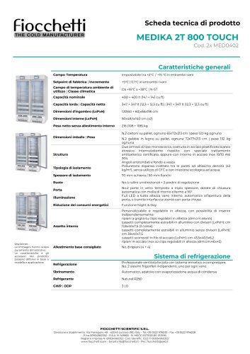 MEDIKA 2T 800 ECT-F TOUCH