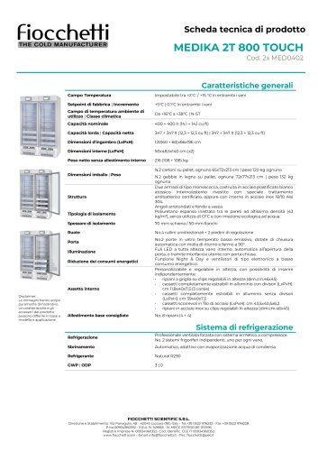 MEDIKA 2T 800 ECT-F TOUCH
