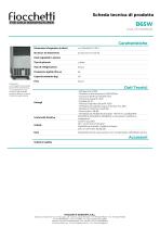 Produttore di ghiaccio a cubetti B6W-1