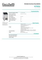Produttore di ghiaccio granulare AF1103A