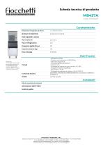 Produttore di ghiaccio granulare MB427A
