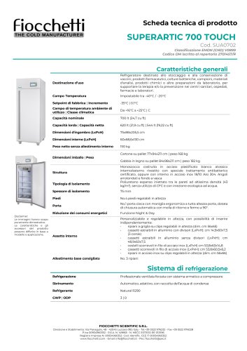 SUPERARTIC 700 ECT-F TOUCH