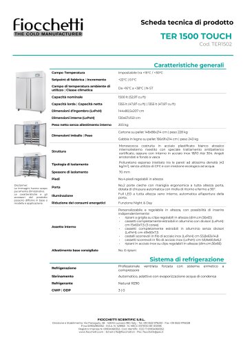 TER 1500 ECT-F TOUCH