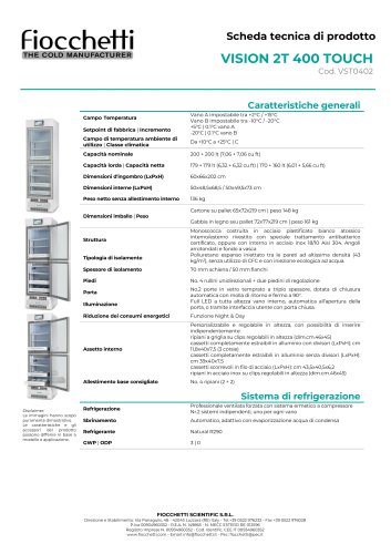 VISION 2T 400 ECT-F TOUCH