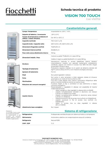 VISION 700 ECT-F TOUCH