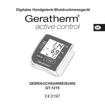 Geratherm® active controlSfigmomanometro digitale da polso GT-1215 - 3