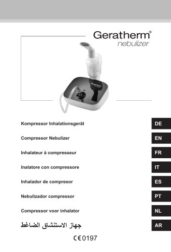 Geratherm® nebulizer Inalatore con compressore