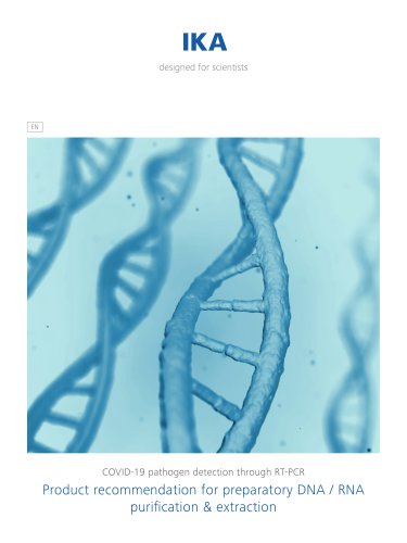 Product recommendation for preparatory DNA / RNA purification & extraction