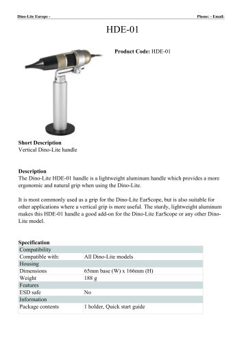  HDE-01