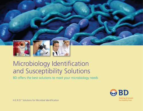 Microbiology Identifi cation and Susceptibility Solutions