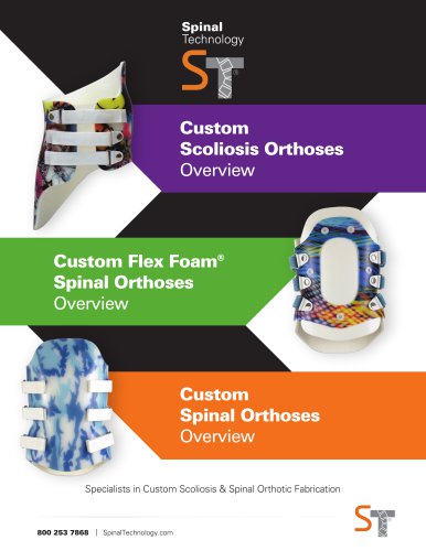 Custom Scoliosis & Spinal Orthoses