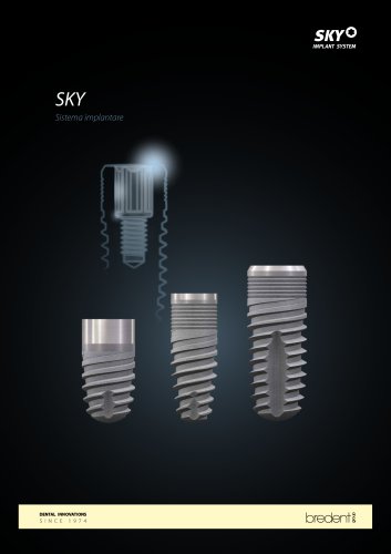 bredent medical - SKY Sistema implantare - blueSKY, narrowSKY, classicSKY