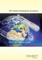 CPS Cordless Prosthodontic Screwdriver