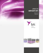 BTI Implant System - Linea di Impianti BTI - 1