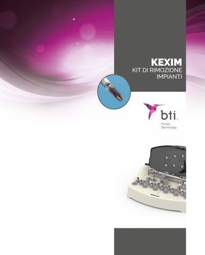 KEXIM Kit di Rimozione Impianti