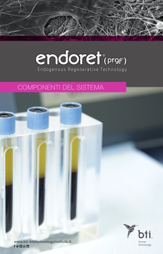 PRGF – ENDORET® - Componenti del Sistema