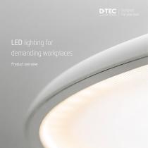 D-TEC Procuct brochure LED lighting for demanding workplaces