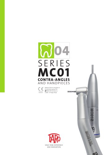 Contra-angles and Handpieces MC01