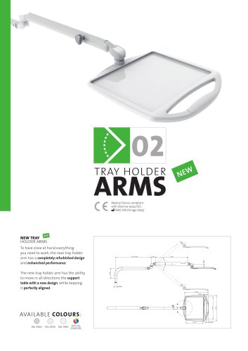 Tray Holder Arms