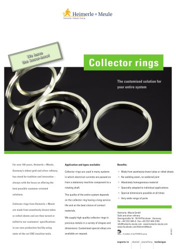 Collector rings