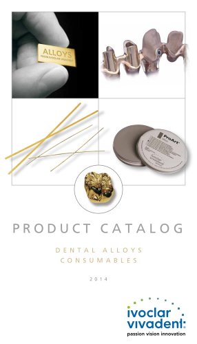 Alloy Catalog 2014