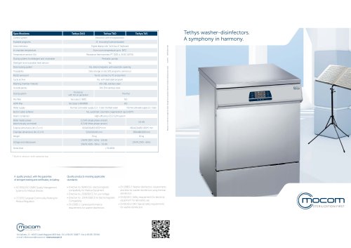 Tethys washer-disinfectors