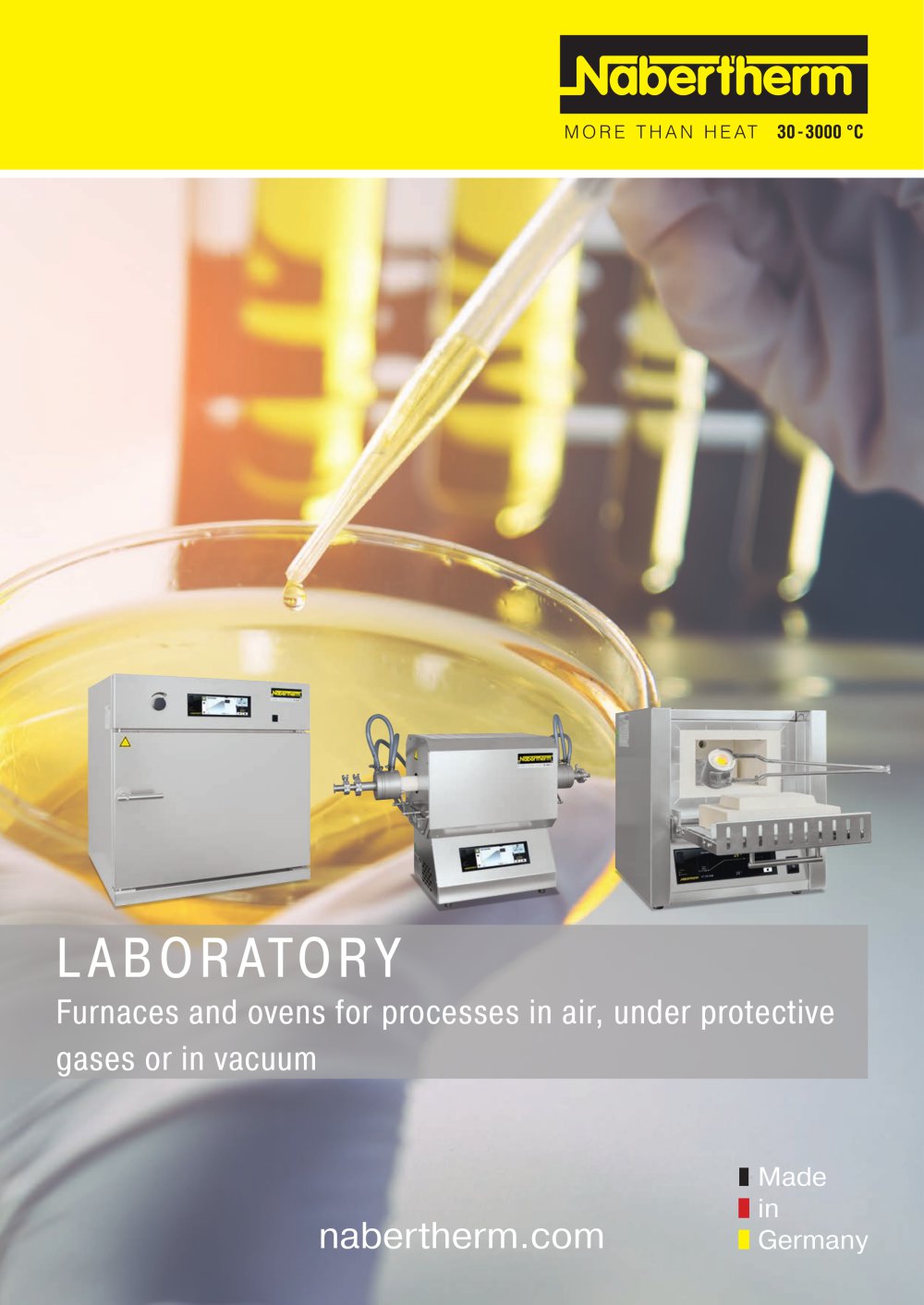 LABORATORY FURNACES - Nabertherm