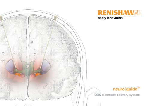 Brochure : neuroguide DBS electrode delivery system