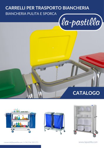 CARRELLI PER TRASPORTO BIANCHERIA