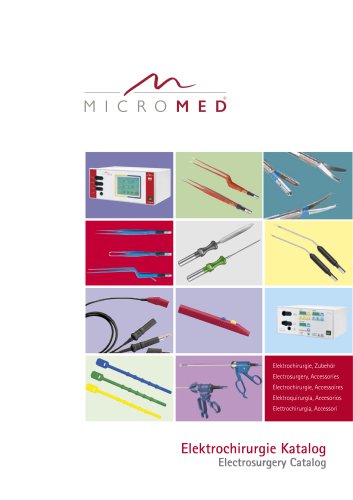 Electrosurgery Catalog