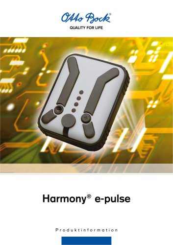 Product information | Harmony® e-pulse