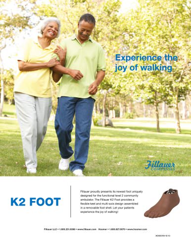 K2 FOOT_2013 Experience the joy of walking