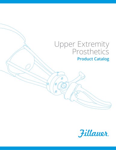 Upper Extremity Prosthetics Product Catalog