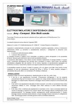 CATALOGO ELETTROSTIMOLAZIONE BIOFEEDBACK - 1