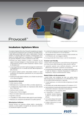 Provocell Microplate Shaker/Incubator