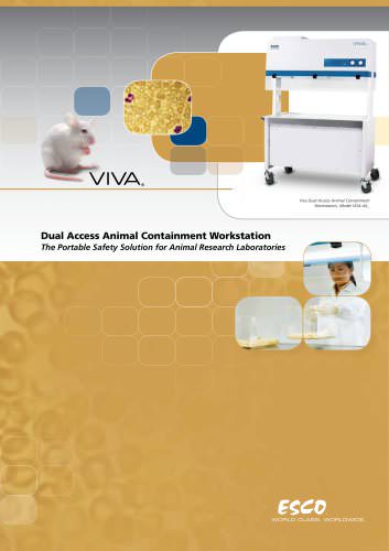 Viva - Dual Access Animal Containment Workstation