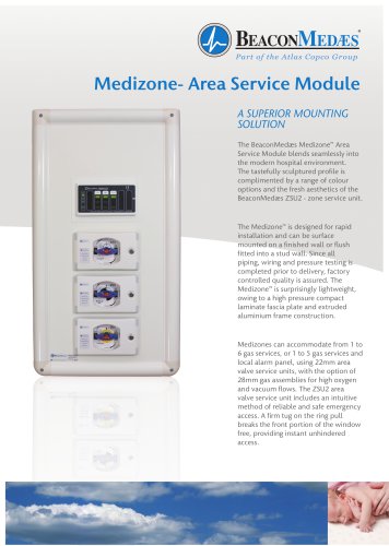 Medizone™ Area Service Module HTM/ISO Brochure