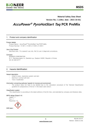 AccuPower ® PyroHotStart