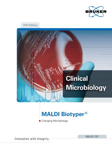 MALDI Biotyper Clinical IVD