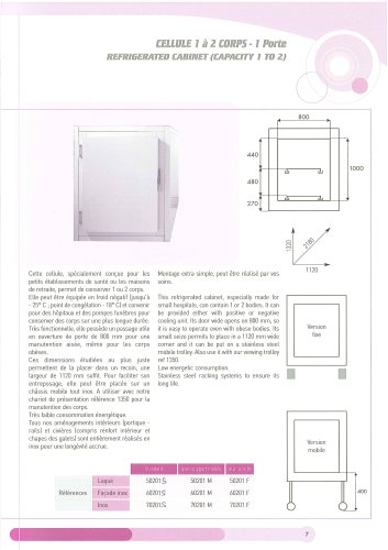 1 to 2 Body Cold Chamber