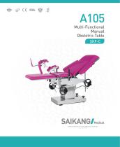 A105 Multi-Functional-Manual-Obstetric-Table_SaikangMedical