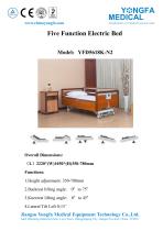 YFD5618K-N2 Five Function Electric Bed