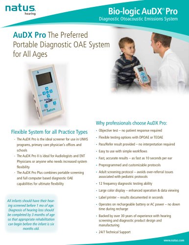 Bio-logic AuDX Pro