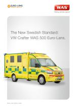 WAS 500 Emergency Ambulance Volkswagen Crafter Box Body 4.3 T