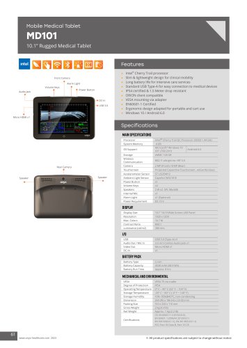 MD101 Datasheet