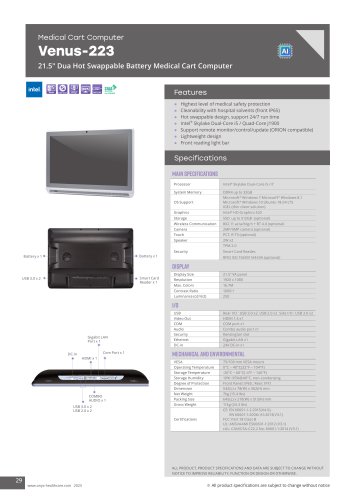 Venus-223 Datasheet