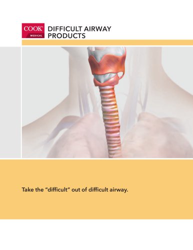 DIFFICULTS AIRWAY PRODUCTS