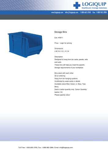 Storage Bins